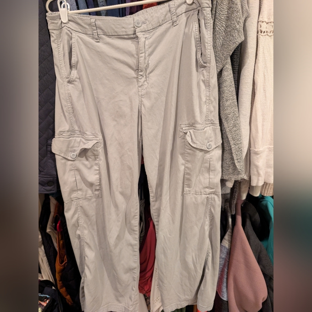 16 American Eagle Cargo Wide Leg